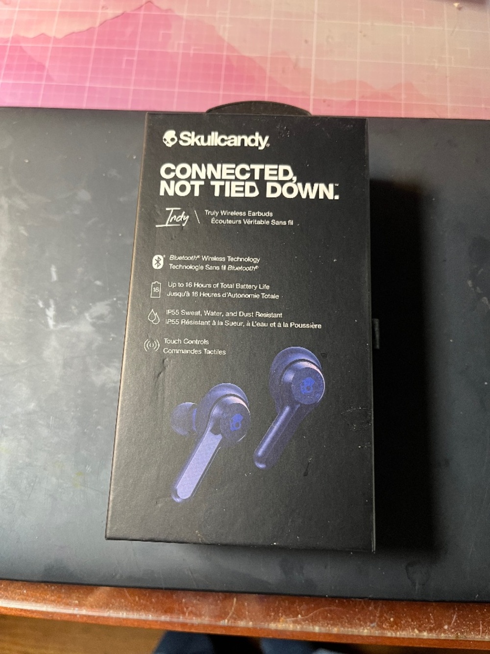NWOT Navy Blue Skullcandy Indy Wireless Earbuds